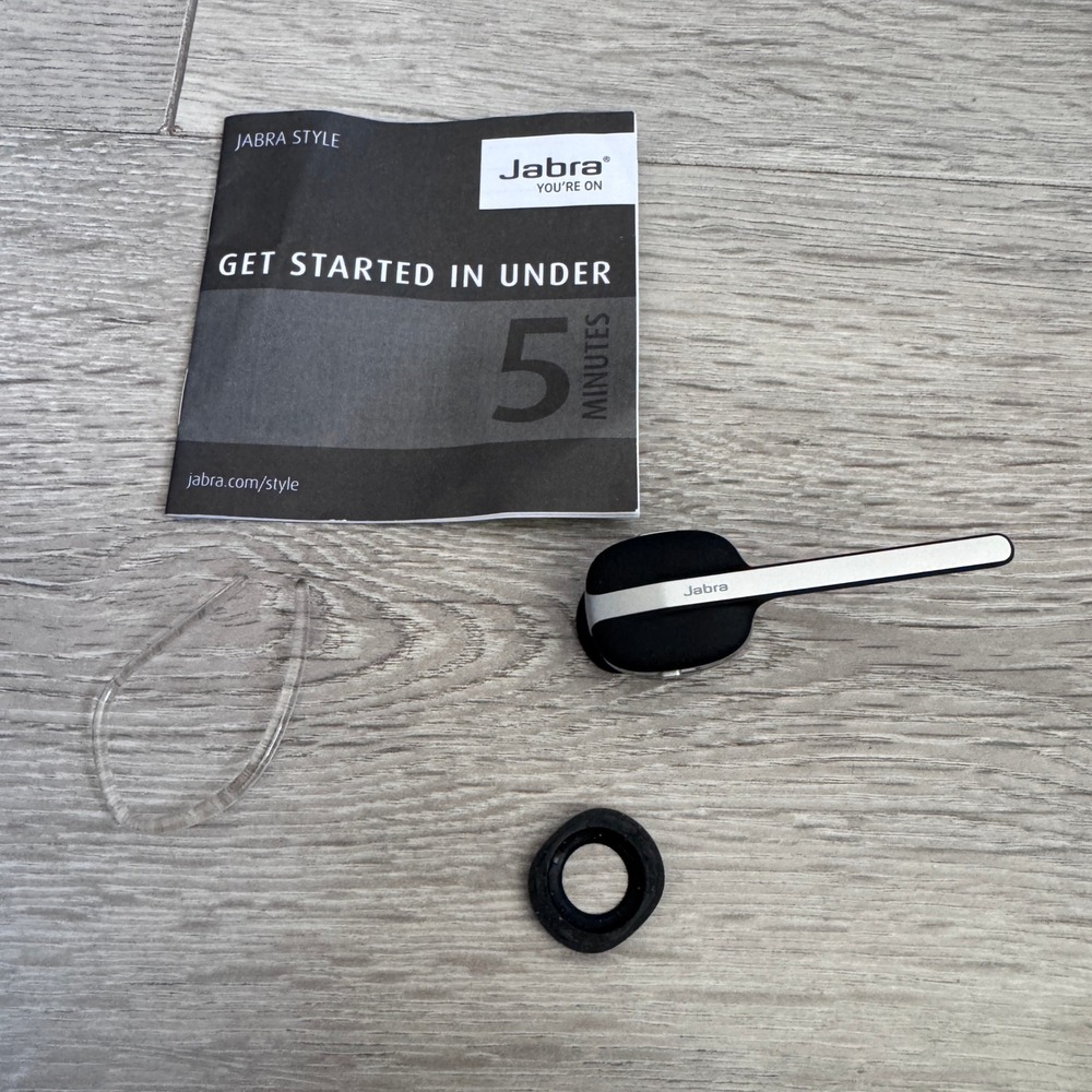Jabra Style OTE14 Bluetooth Wireless Mono Headset Black Silver